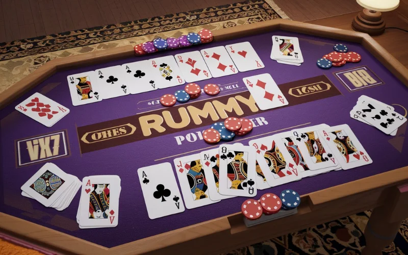 Rummy Poker game